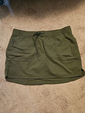 Title Nine Scout Skort Olive Green XL